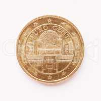 Austrian 50 cent coin vintage