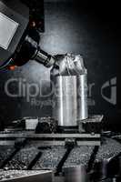 Metalworking CNC milling machine.