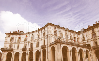 Piazza Vittorio, Turin vintage