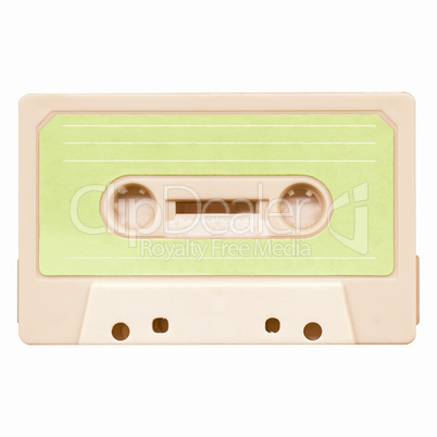 Tape cassette vintage