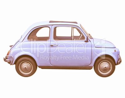 Fiat 500 car vintage