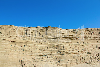 desert sand dune wind erosion