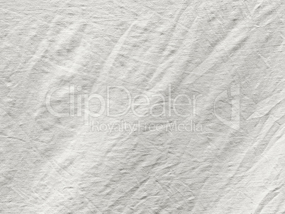 Coarse texture of crumpled white tissue