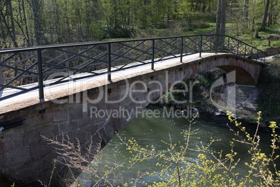 Brücke über die Saale bei Bad Kissingen