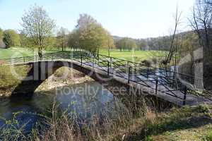 Brücke über die Saale bei Bad Kissingen