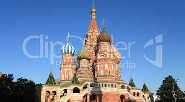 blessed  Basil cathedral at day