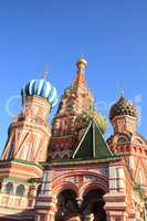 blessed  Basil cathedral at day