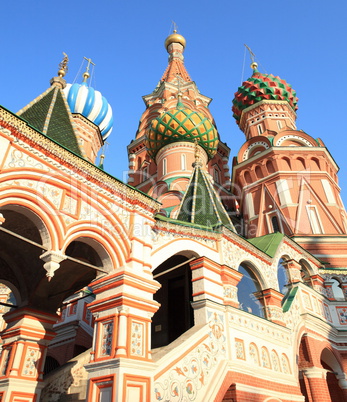 blessed  Basil cathedral at day