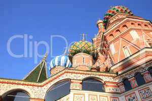 blessed  Basil cathedral at day