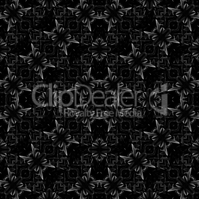 Modern Ornate Check Seamless Pattern