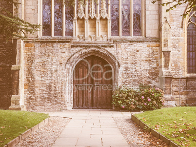 Holy Trinity church in Stratford upon Avon vintage