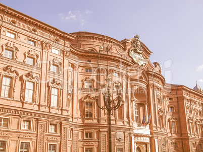 Palazzo Carignano Turin vintage