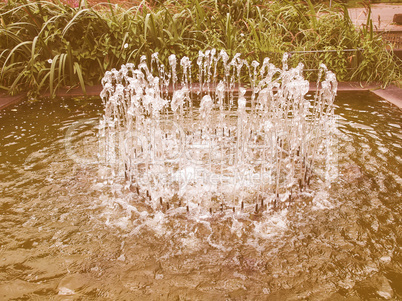 Fountain vintage