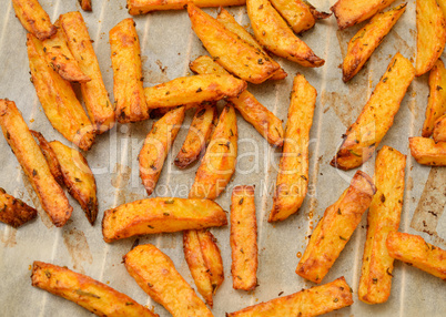 Potato wedges with rosmary