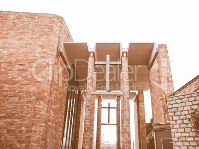 Coventry Cathedral vintage