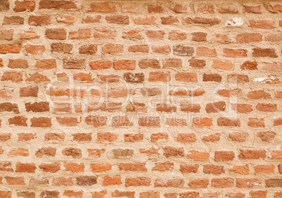 Retro looking Brick wall