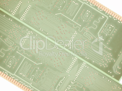Printed circuit vintage