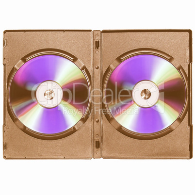 CD or DVD vintage