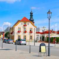 beautiful urban landscape (germany, Schwetzingen)