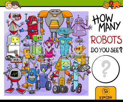how many robots