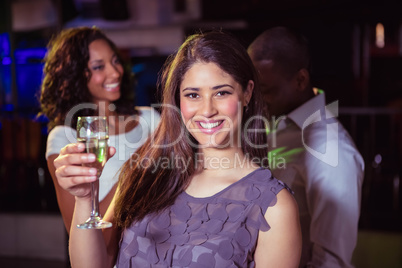 Group of young friends having fun