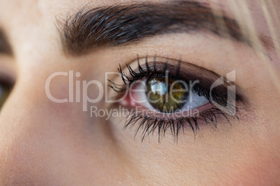 Close-up of a womans eye