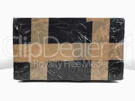 Black packet parcel