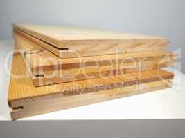Wood planks on table