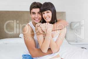 Young couple in the bedroom