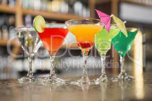 View of a cocktail