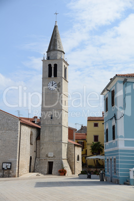 Kirche in Fazana, Istrien, Kroatien