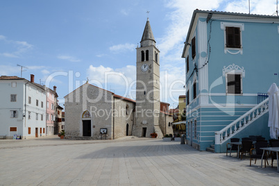 Kirche in Fazana, Istrien, Kroatien