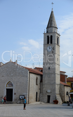 Kirche in Fazana, Istrien, Kroatien