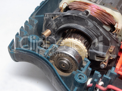 electromotor closeup