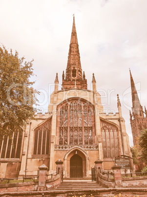 Holy Trinity Church, Coventry vintage