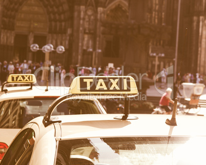 Taxi picture vintage Taxi picture vintage
