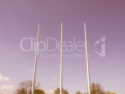 Flagpole vintage