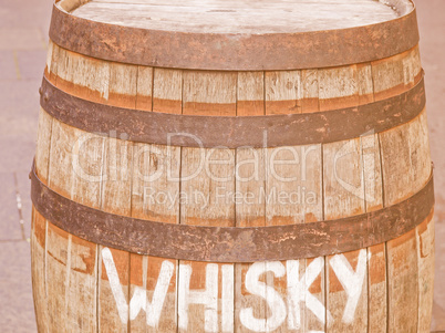 Barrel cask vintage