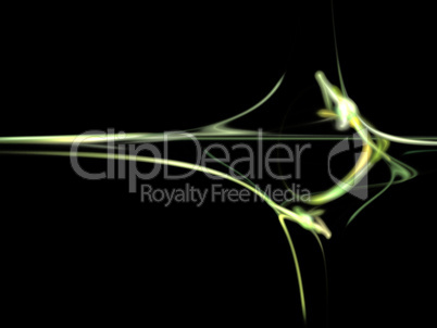 image of one Digital Fractal on Black Color image of one Digital Fractal on Black Color