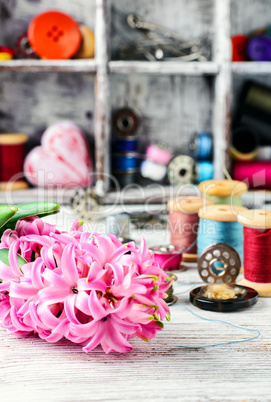 Hyacinth thread decoration