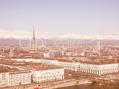 Turin view vintage