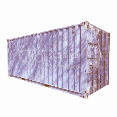 Shipping container vintage