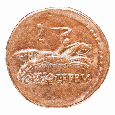 Roman coin vintage