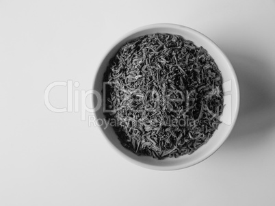 Black and white Loose tea bowl
