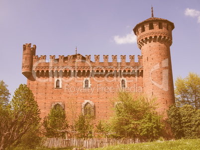 Medieval Castle Turin vintage