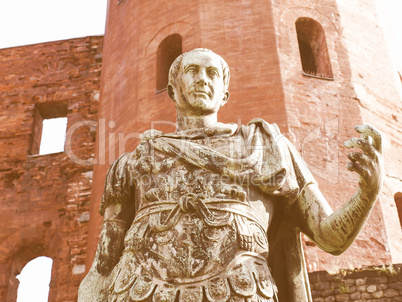 Roman statue vintage