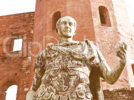 Roman statue vintage