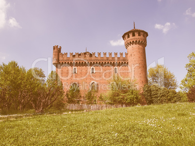 Medieval Castle Turin vintage