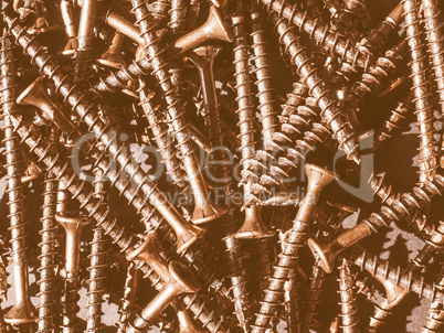 Wood screw vintage