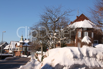 Schnee in St. Märgen